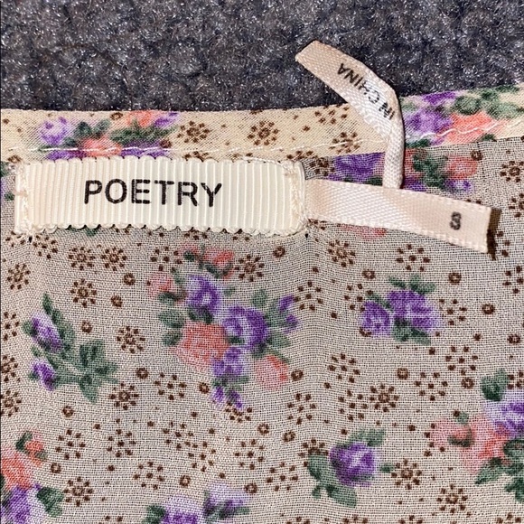 Floral Ruffle Tank top - Picture 3 of 3